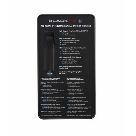 Babyliss Pro FXONE Black Cordless Trimmer (#FX799MB)-Clipper Vault