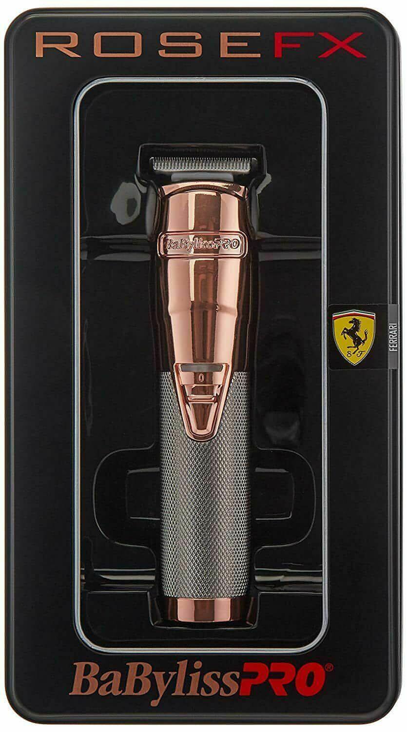 BaByliss PRO Hair Trimmer FX788RG ROSEFX Zero Gap Blade High Torque Barber NEW-Clipper Vault