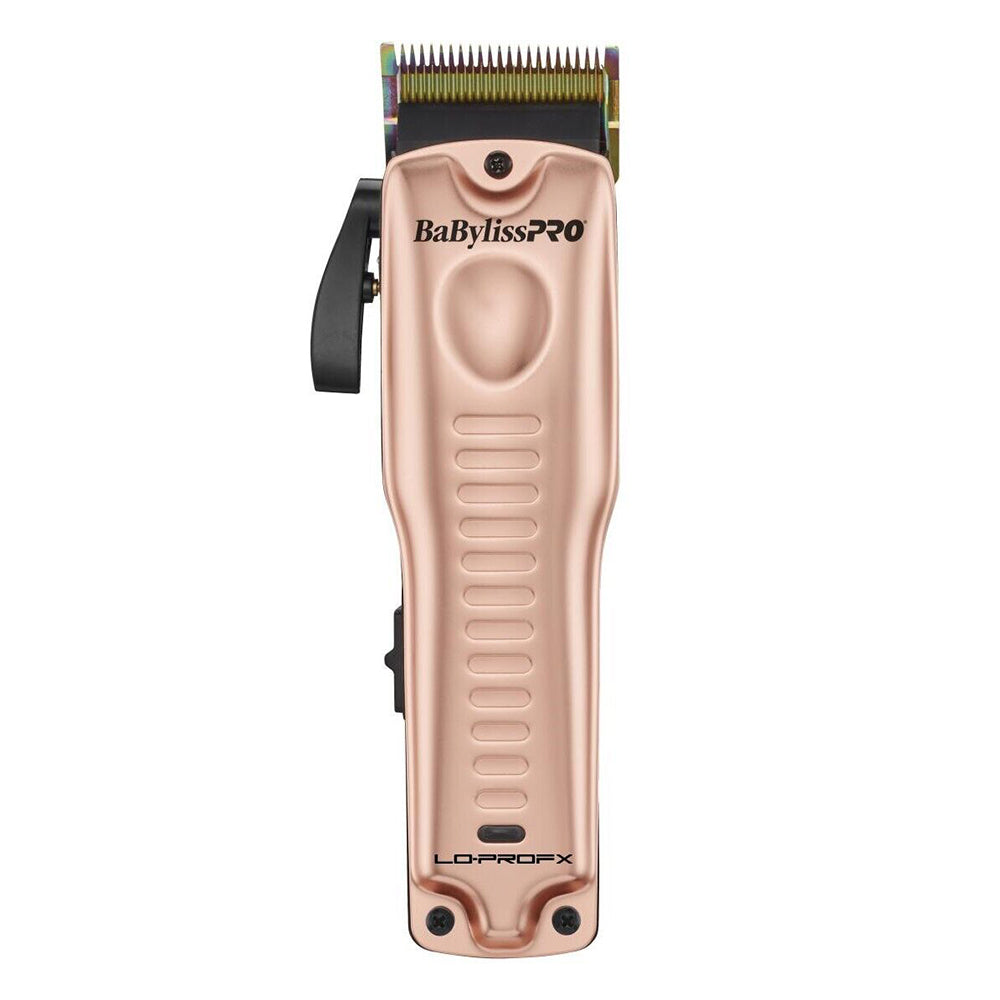 Babyliss Pro LO-PROFX Clipper & Trimmer Combo Rose Gold (FXHOLPKLP-RG)-Clipper Vault