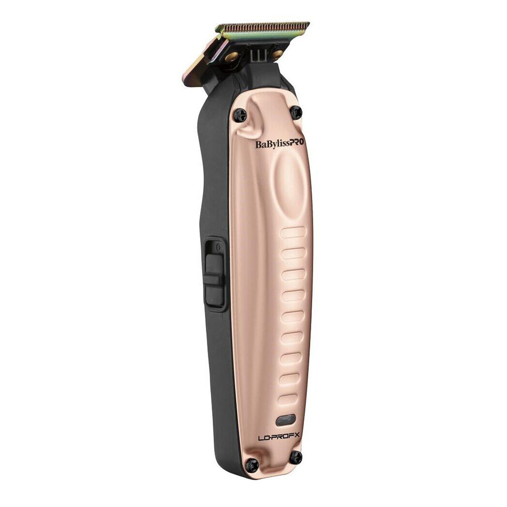 Babyliss Pro LO-PROFX Clipper & Trimmer Combo Rose Gold (FXHOLPKLP-RG)-Clipper Vault