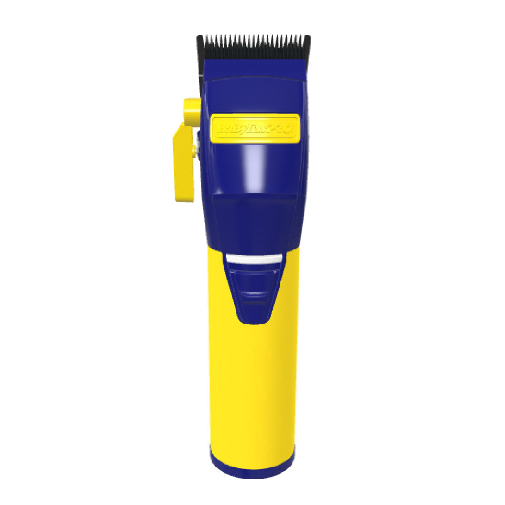 BaByliss Pro Navy Blue & Yellow Clipper-Clipper Vault