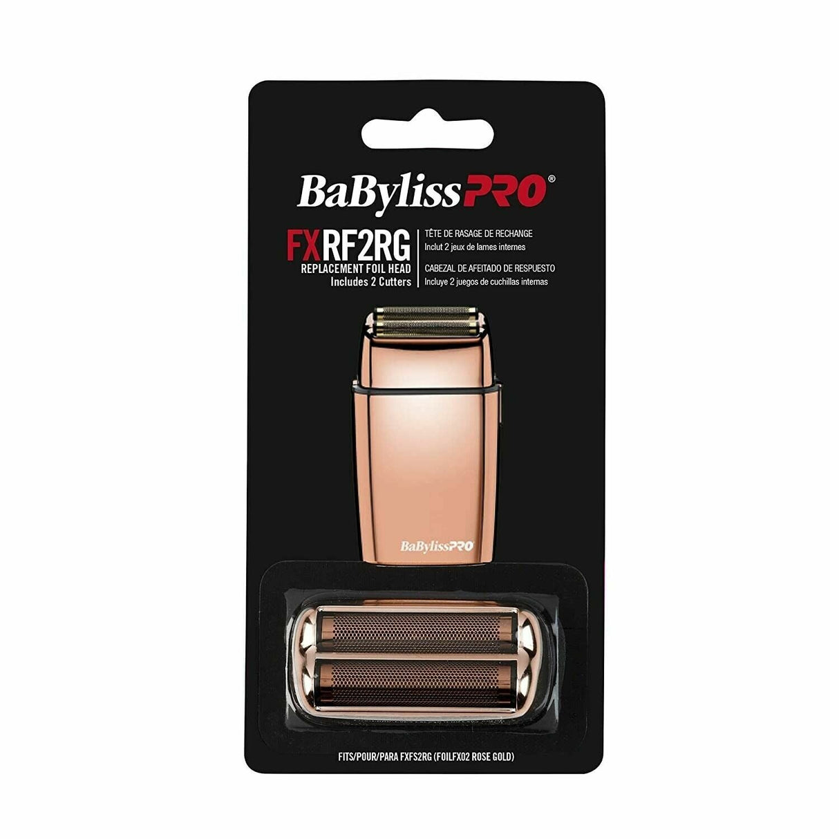 BaByliss Pro Rose Gold Replacement Foil and Cutter #FXRF2RG-Clipper Vault