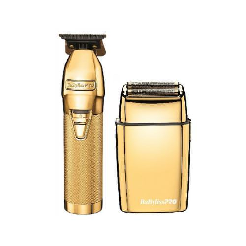 BaByliss Pro Skeleton Trimmer + Double Foil Shaver (Combo)-Clipper Vault