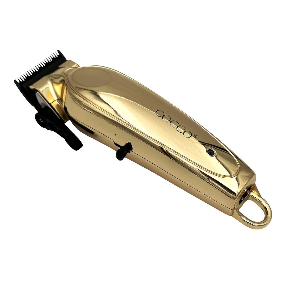 Cocco Pro All Metal Hair Clipper & Trimmer Combo - Gold (Dual Voltage)-Clipper Vault