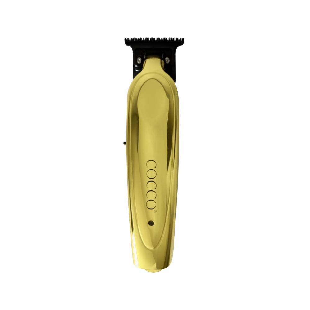 Cocco Pro All Metal Hair Clipper & Trimmer Combo - Gold (Dual Voltage)-Clipper Vault