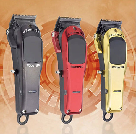 Gamma+ Boosted Super Torque Motor Hair Clipper + Boosted Trimmer (Combo)-Clipper Vault