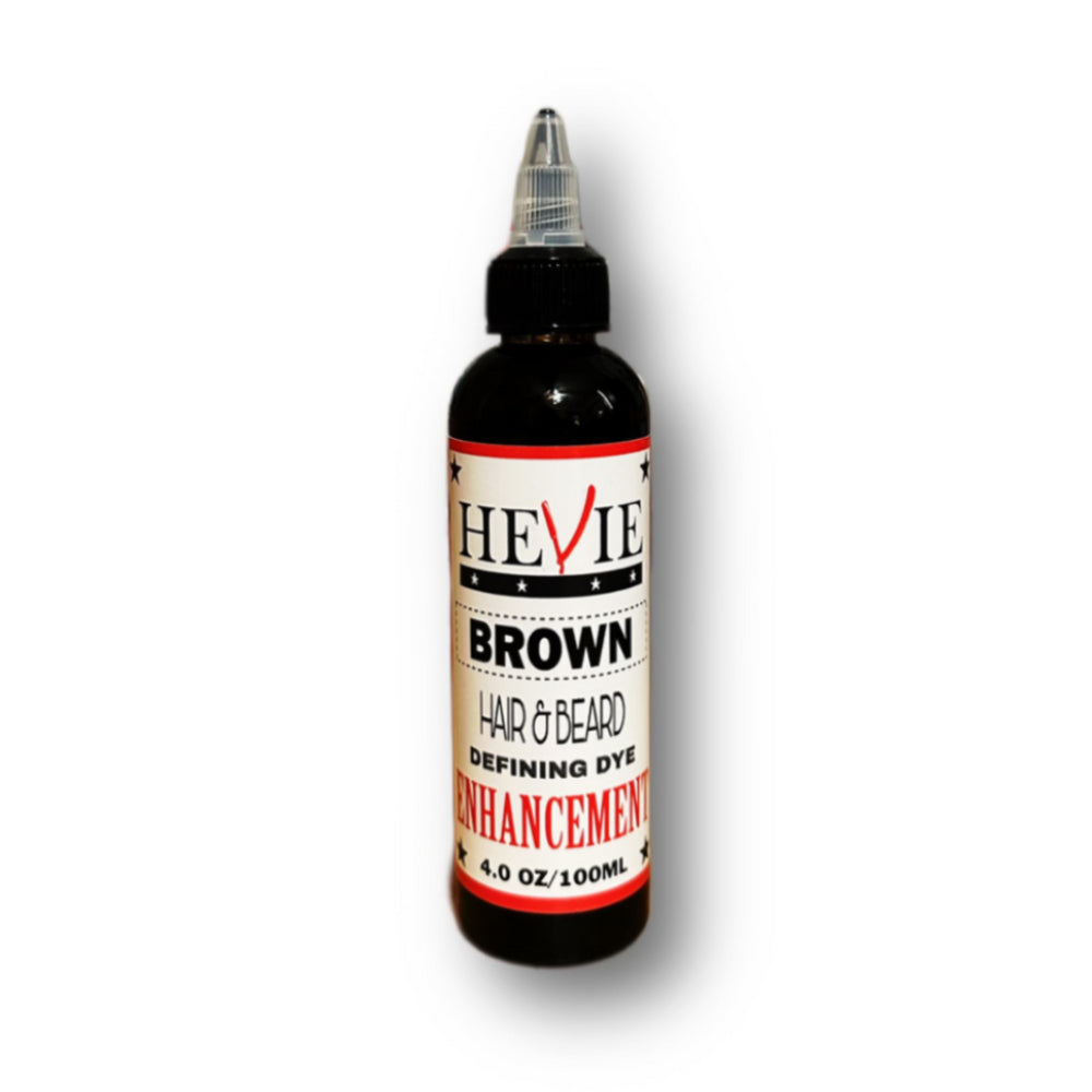 Hevie Enhancement Semi-Permanent Beard & Hair Dye (4 OZ)-Clipper Vault