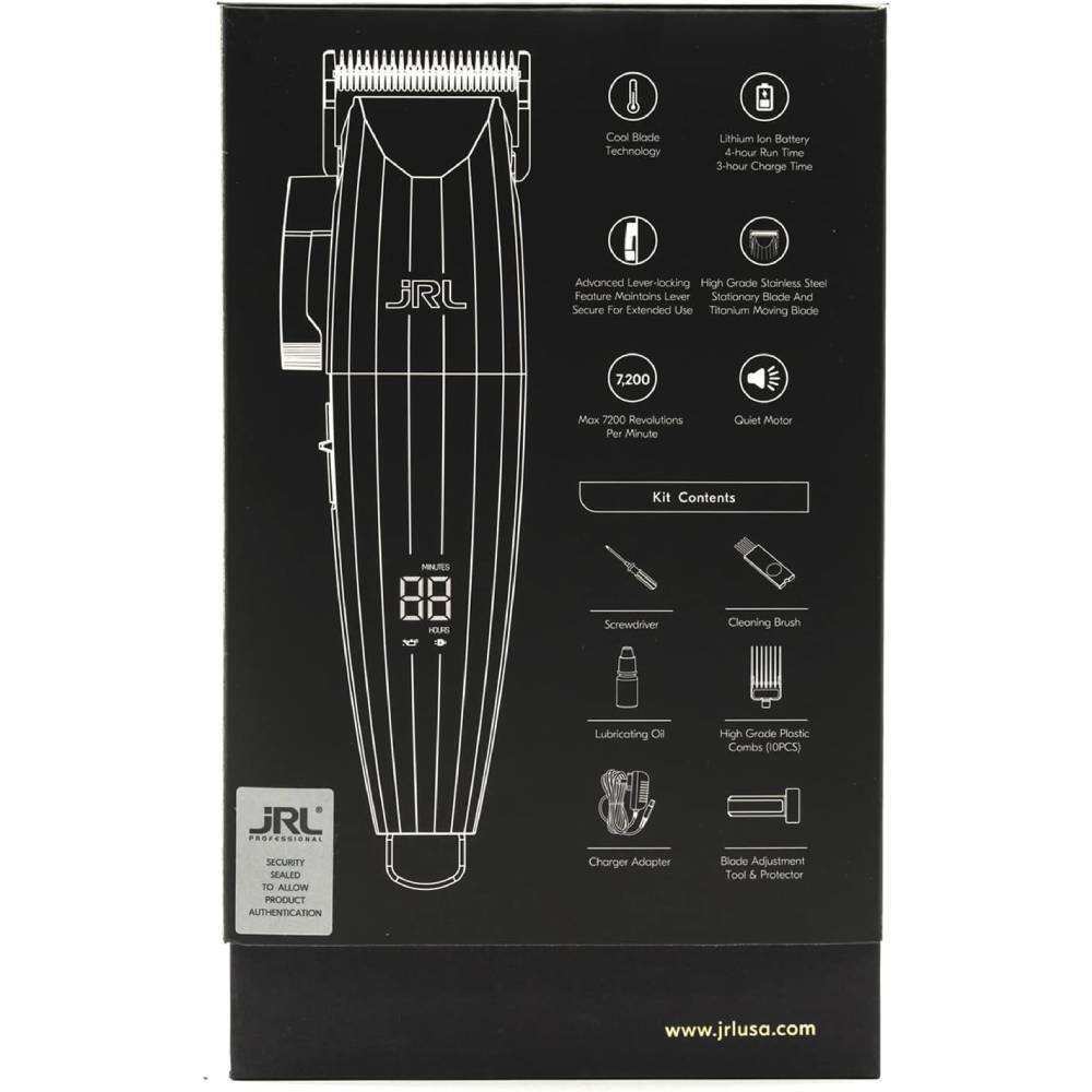 JRL FreshFade Gold Cordless Clipper #FF2020C-G-Clipper Vault