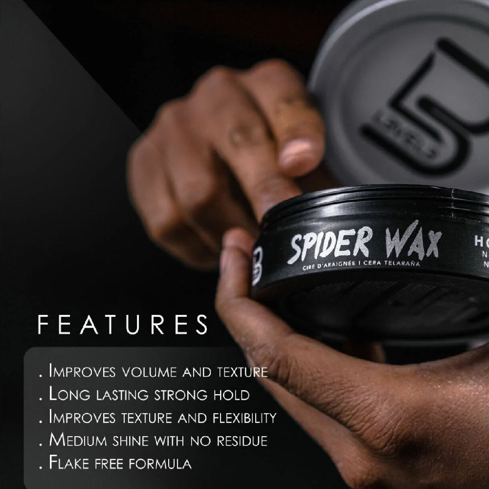 L3VEL3 Spider Fiber Texture Wax 150ml-Clipper Vault