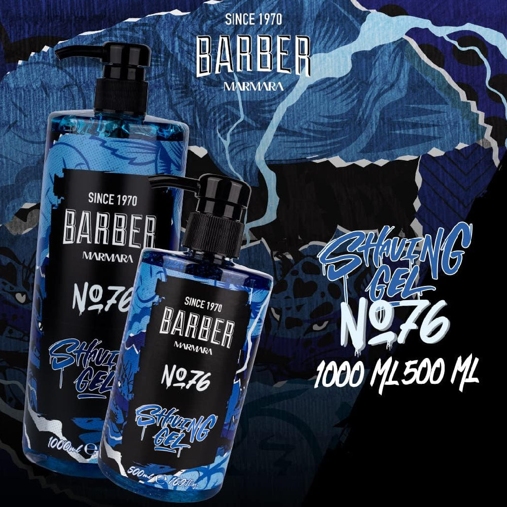 Marmara Barber Shaving Gel #76 (1000ml)-Clipper Vault