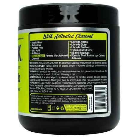 Rolda Black Styling Hair Gel-Clipper Vault