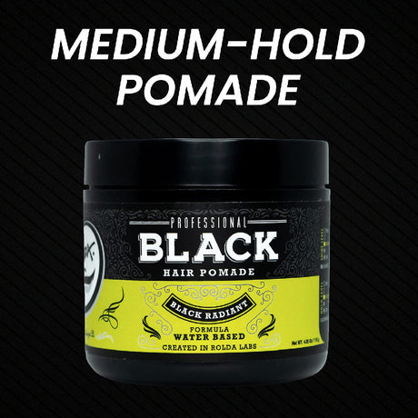Rolda Hair Pomade "Black" Medium Hold & Shine-Clipper Vault