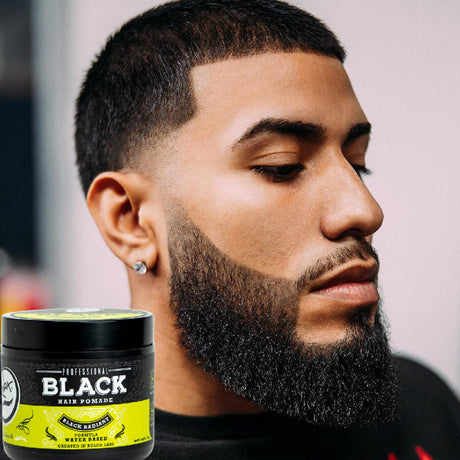 Rolda Hair Pomade "Black" Medium Hold & Shine-Clipper Vault