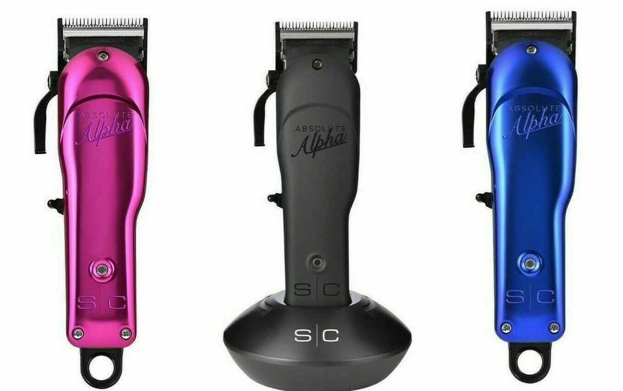 StyleCraft Absolute Alpha Cordless Clipper + Gamma Wireless Prodigy Foil Shaver-Clipper Vault