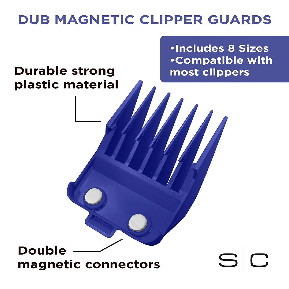 StyleCraft Dub Magnetic Guards (Blue)-Clipper Vault