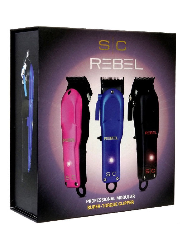 StyleCraft Rebel Super Torque Modular Cordless Clipper + BaByliss Pro GoldFX Cordless Outlining Trimmer (Combo)-Clipper Vault