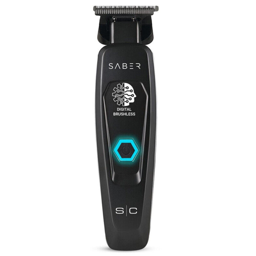 StyleCraft Saber Cordless Clipper + StyleCraft Black Saber Trimmer (Combo)-Clipper Vault