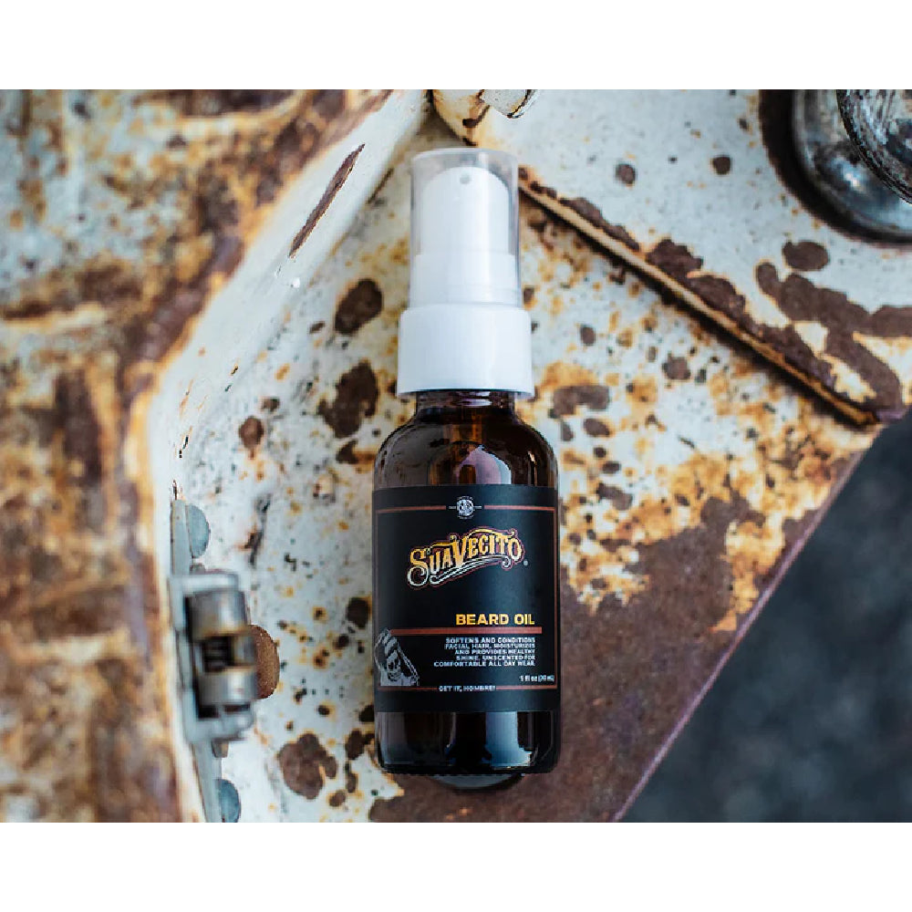 Suavecito Beard Oil 1oz-Clipper Vault