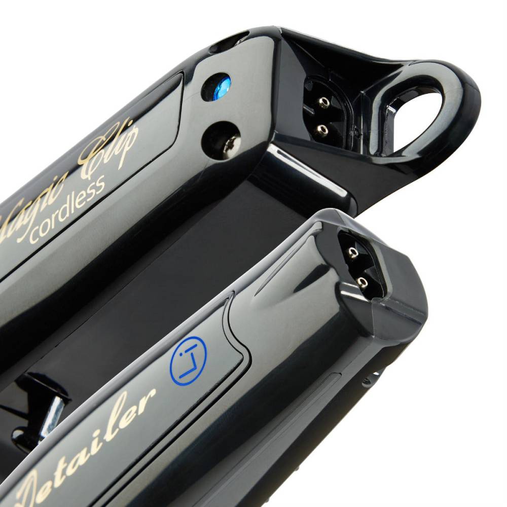 Wahl 5-Star Black/Gold Cordless Barber Combo – Cordless Magic Clip & Cordless Detailer #3025397-Clipper Vault