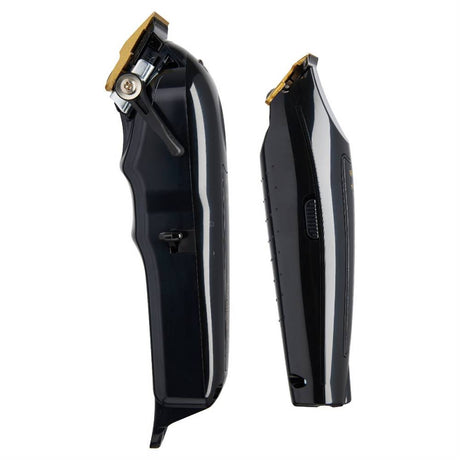 Wahl 5-Star Black/Gold Cordless Barber Combo + Vanish Shaver + Power Station (Combo)-Clipper Vault