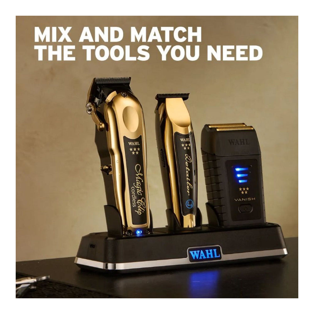 Wahl Power Station - Multi-Charge 3 Tools At Once-Clipper Vault