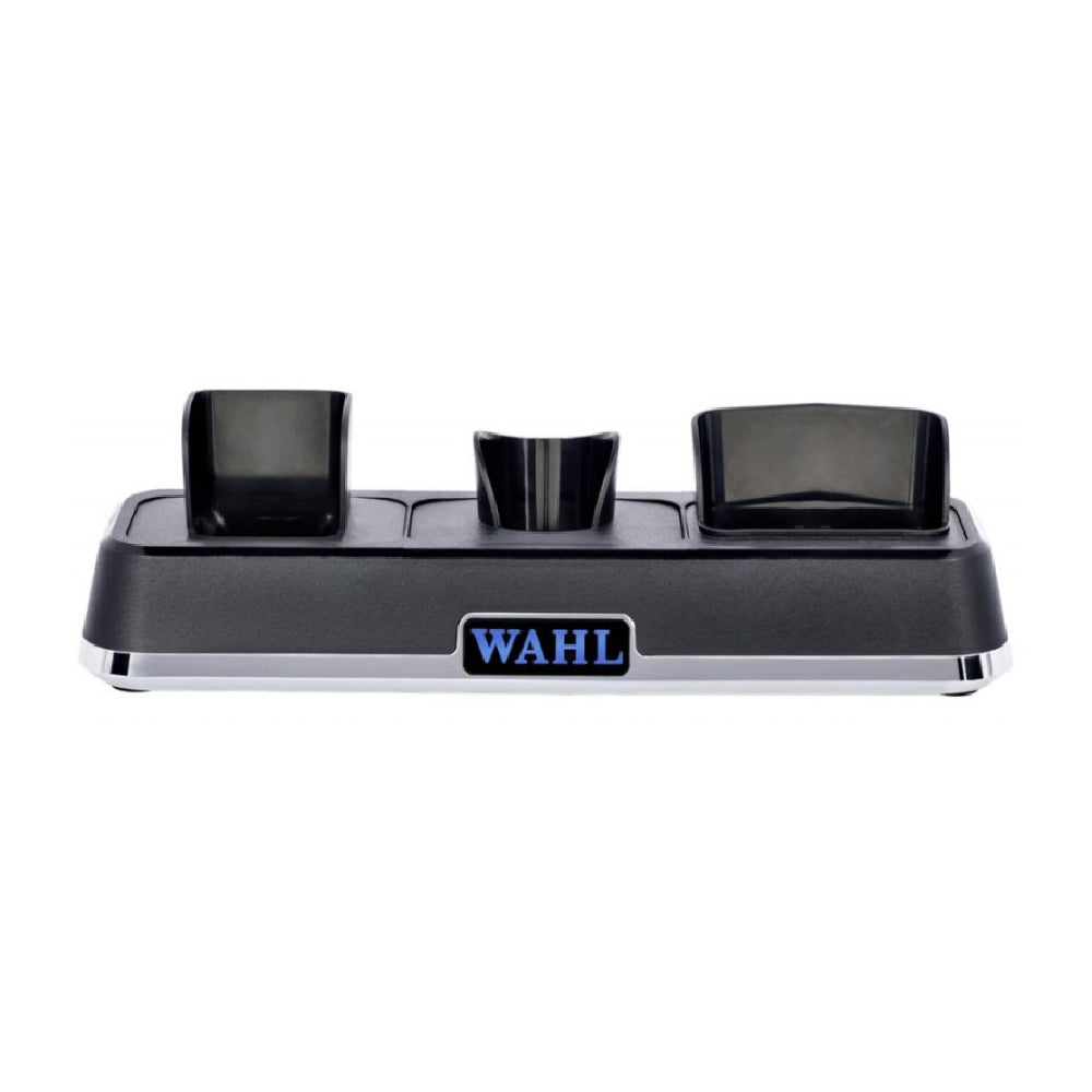 Wahl 5-Star Black/Gold Cordless Barber Combo + Vanish Shaver + Power Station (Combo)-Clipper Vault
