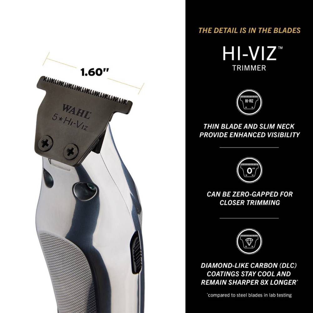 Wahl Professional Hi-Viz Cord/Cordless Trimmer-Clipper Vault