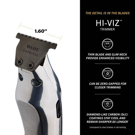 Wahl Professional Hi-Viz Cord/Cordless Trimmer-Clipper Vault