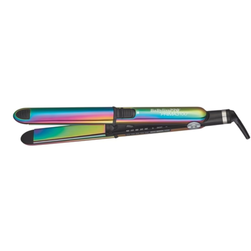 Babyliss Pro Limited Edition Iridescent Nano Titanium Prima Stainless Steel Flat Iron 1.25" (BNTRB3000TUC)