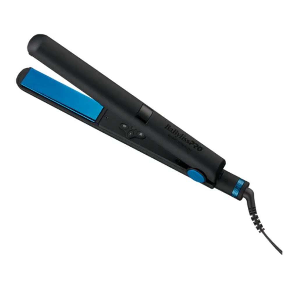 Babyliss Pro Limited Edition Black & Blue Nano Titanium Digital Flat Iron - 1" (BNTMB4095TUC)