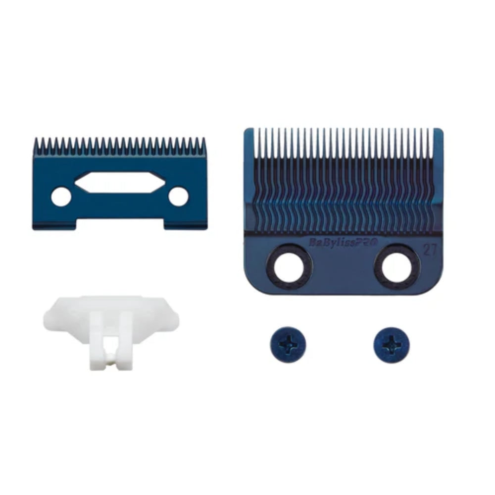 Babyliss Pro Blue Titanium Metal-Injection Molded Precision Fade Blade (FX8027BL)