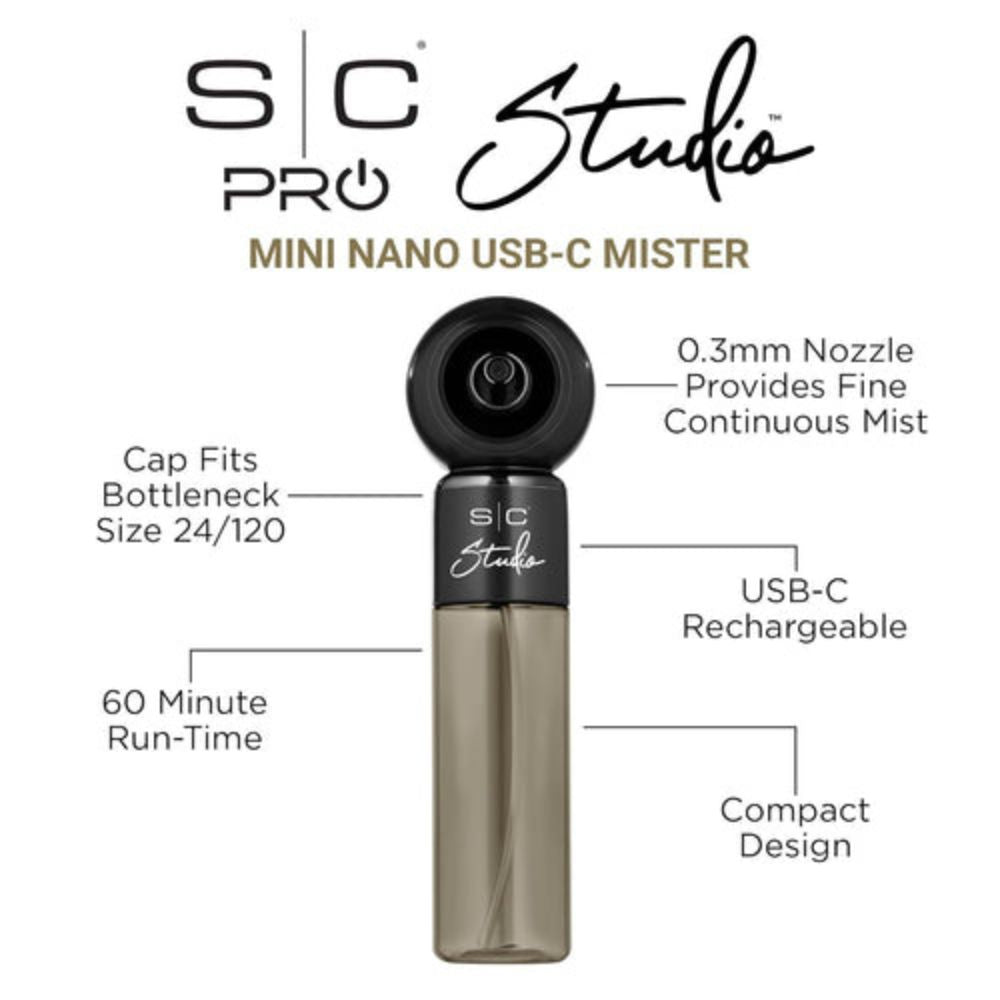 StyleCraft Studio 4oz Mini Nano USB-C Mister (SC335B)