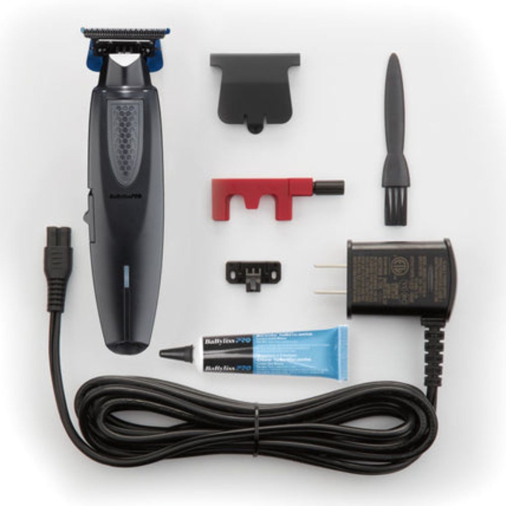 Babyliss Pro Limited Edition Lithium FX Cordless Ergonomic Clipper + Trimmer - Matte Black (Combo) (FX673NSMB + FX773NMB)