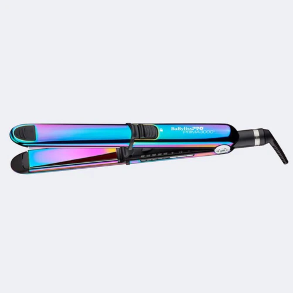 Babyliss Pro Limited Edition Iridescent Nano Titanium Prima Stainless Steel Flat Iron 1.25" (BNTRB3000TUC)