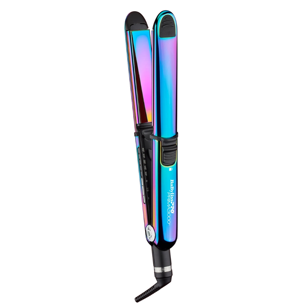 Babyliss Pro Limited Edition Iridescent Nano Titanium Prima Stainless Steel Flat Iron 1.25" (BNTRB3000TUC)