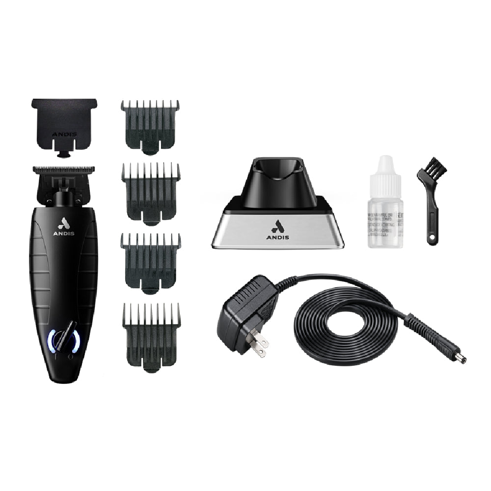 Andis Master Cordless Clipper Black Label Edition + GTX-EXO M-Force Cordless Trimmer (Combo)