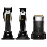 Andis RECON Vector Motor Cordless Clipper + Trimmer + ProFoil Li Plus Shaver (Combo) (562257 + 562697 + 563612)