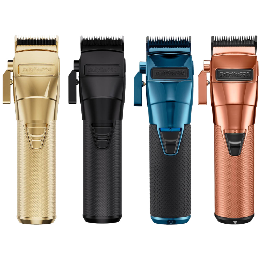 Babyliss Pro FXONE Gold/Black/Blue/Rose Cordless Clipper (#FX899)-Clipper Vault