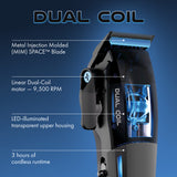 BaBylissPRO High-Performance Dual-Coil Motor Cordless Clipper + Trimmer (Bundle) (FX95C + FX95T)