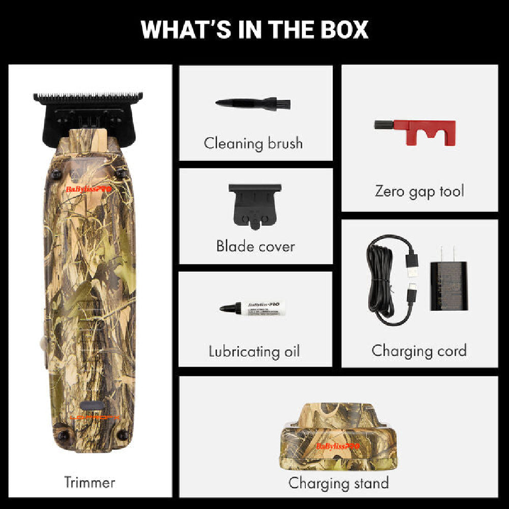 Babyliss Pro Limited Edition Camo Lo-ProFX Compact Trimmer (FX72CAM)