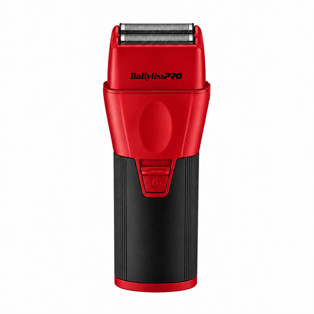 BaByliss PRO Limited Edition CoreFX Cordless Foil Shaver - Red (FX75FS2RD)