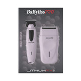 Babyliss Pro Limited Edition LithiumFX+ Trimmer & Double Foil Shaver Value Set - Pink (FX73FSTPKMP)