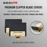 Babyliss Pro Premium Clipper Blade Covers - 2 pack (FXPBCC2-PK)
