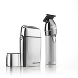 Babyliss Pro LimitedFX Silver Trimmer & Double-Foil Shaver Value Set (FXDUOFS2TS)
