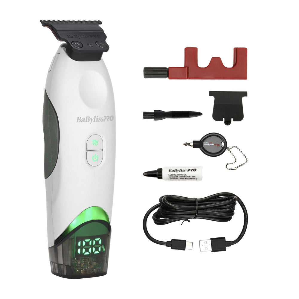 BaByliss PRO x Tomb45 Limited Edition Wireless Charging Trimmer - White (FXT45TTW)