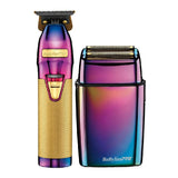 BaByliss Pro Trimmer & Double Foil Shaver Combo (FX787 + FXFS2) (Chameleon)