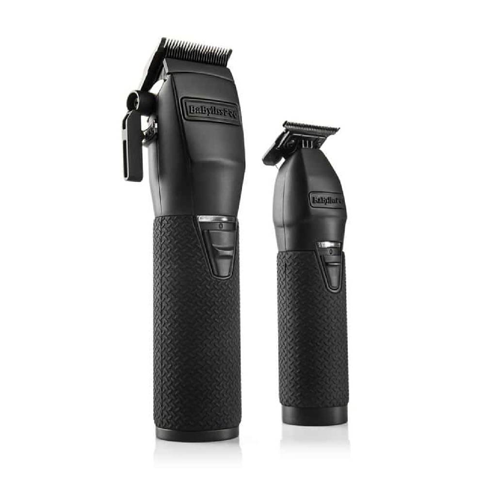 BaByliss PRO LimitedFX Matte Black Clipper & Trimmer [Combo]-Clipper Vault