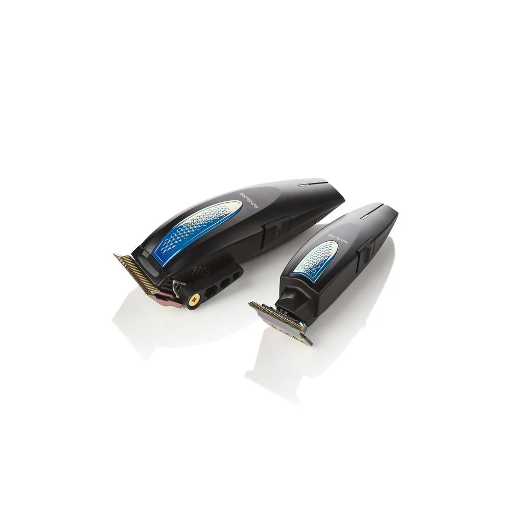 BaByliss Pro Limited Edition Iridescent Lithium FX+ Cord/Cordless Ergonomic Clipper & Trimmer Set (FX73HOLPKRB)