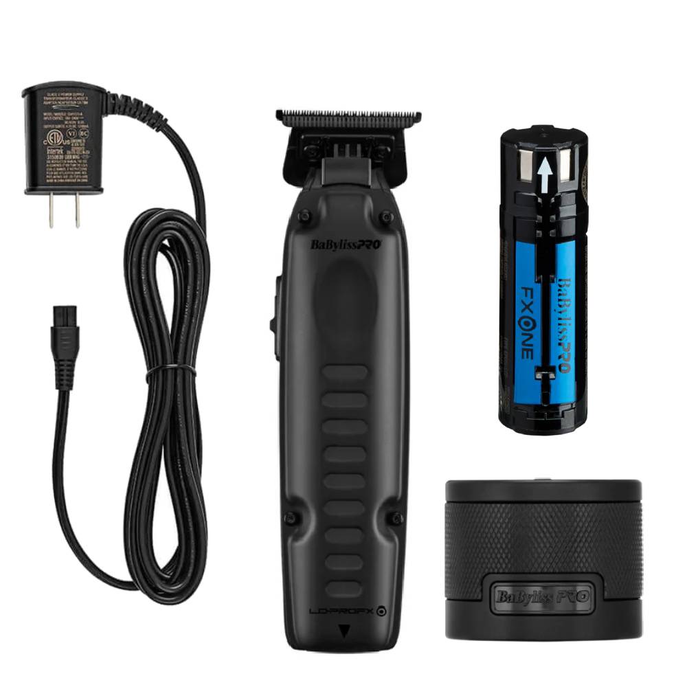 Babyliss Pro FXONE Low-Profile Matte Black Interchangeable Battery Trimmer - TOOL ONLY (FX729MBLT)