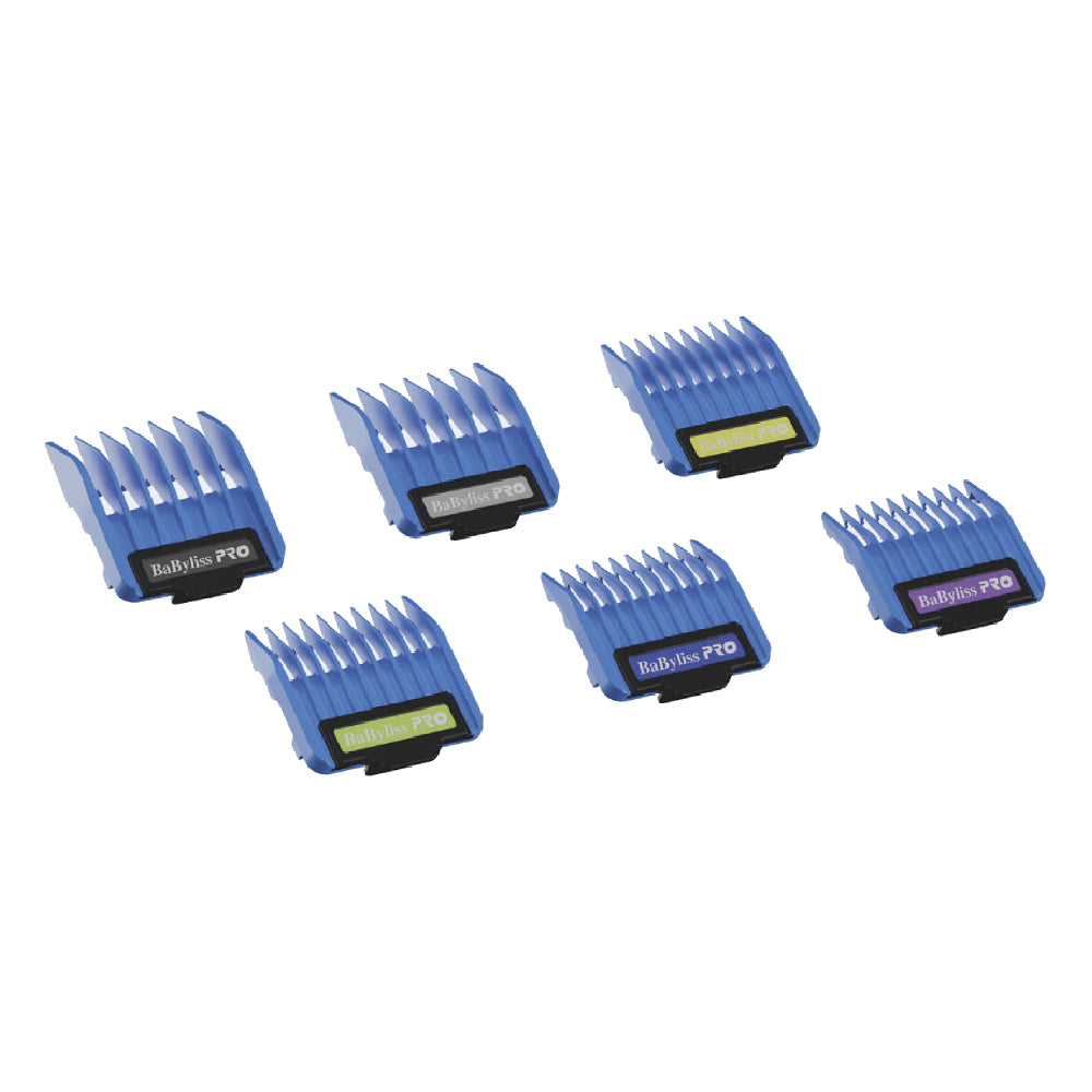 Babyliss Pro 6pc Magnetic Precision Clipper Guard Set (FXPCMG)